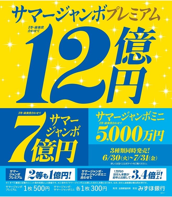 ズオンさま専用ページ サマージャンボ宝くじ発売！｜ショップニュース｜イオンタウン菰野