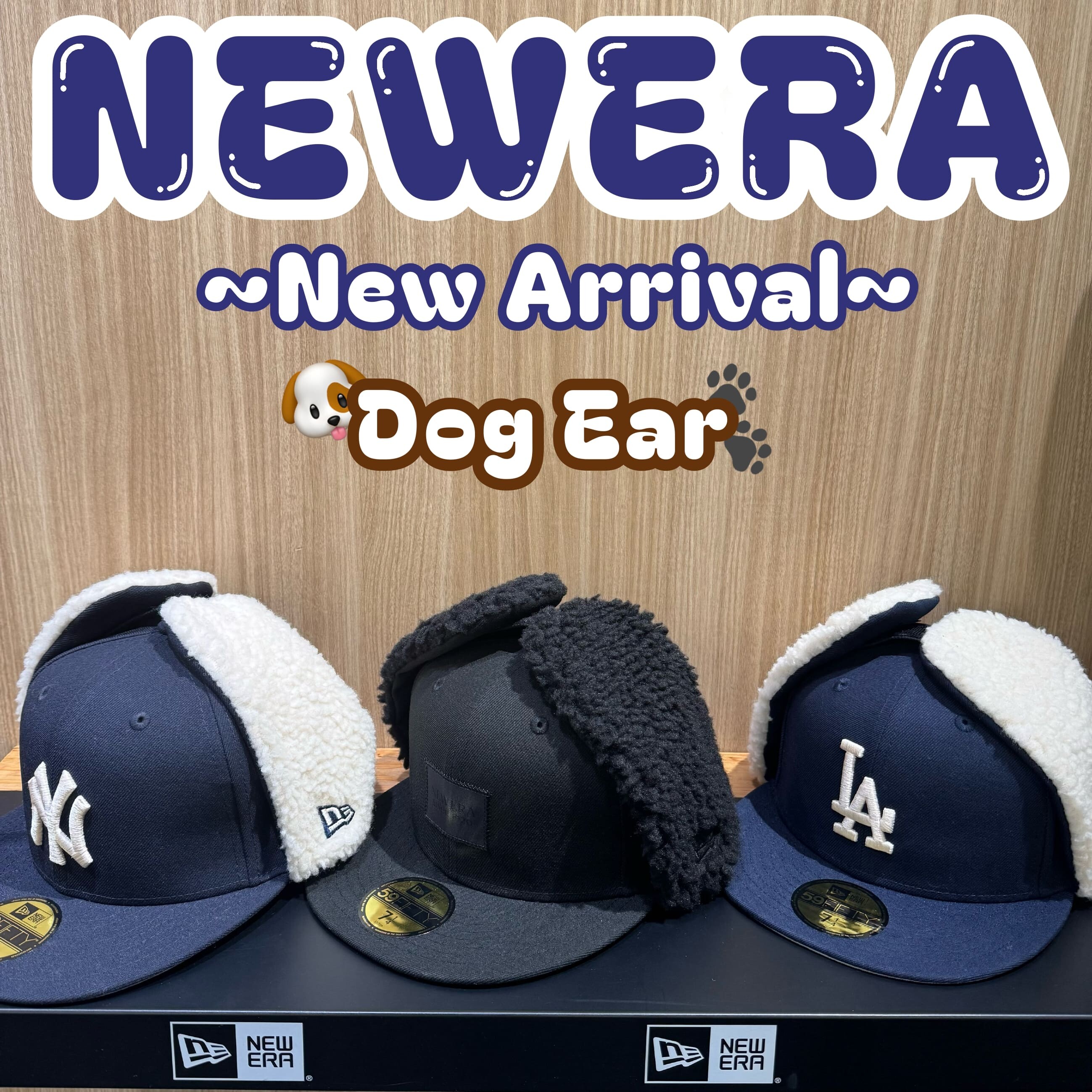 NEW ERA ドッグイヤーキャップ｜ショップニュース｜イオンタウン防府