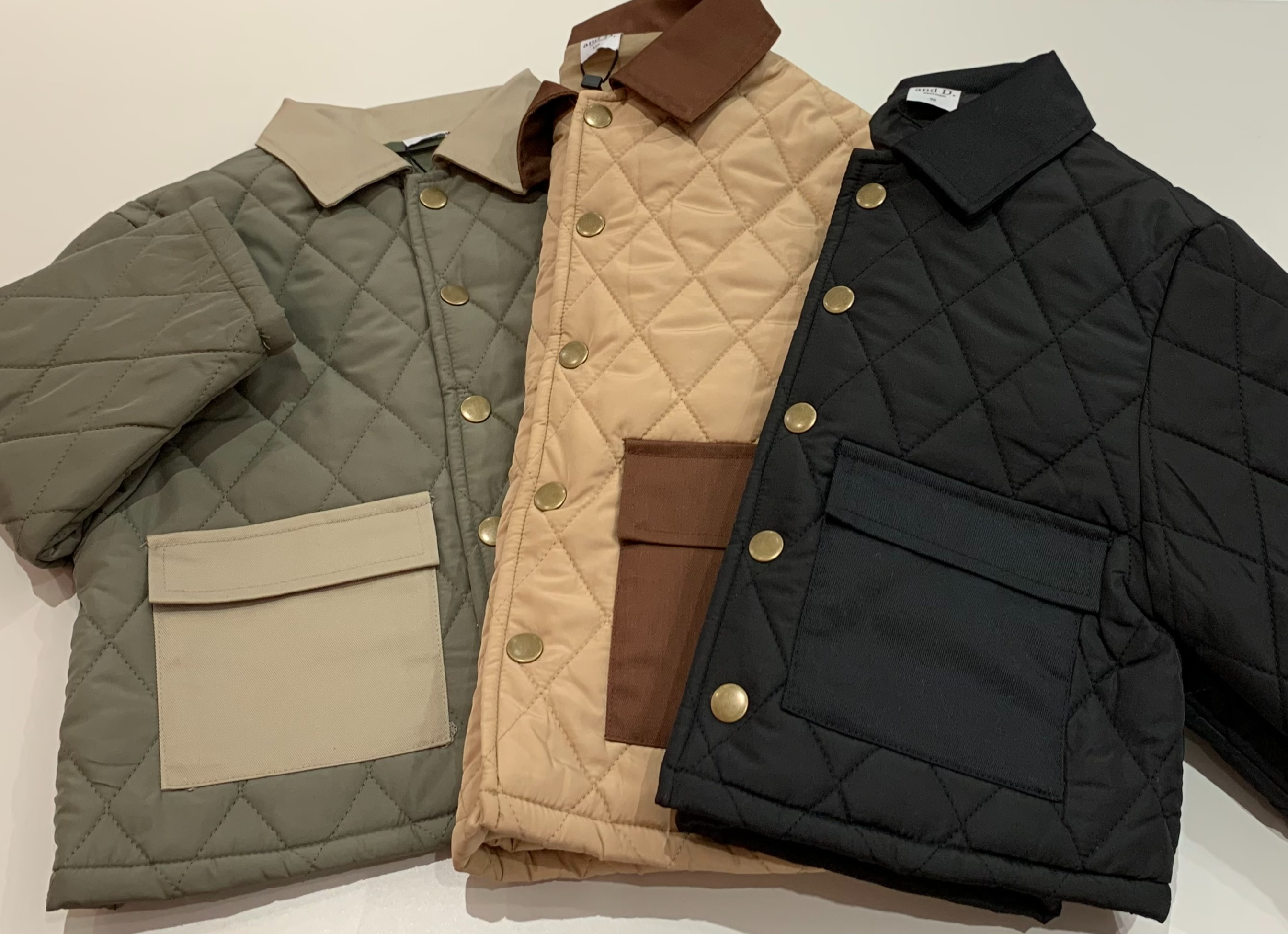 MARK&LONA キルティングジャケット POLO RALPH LAUREN (ポロラルフローレン) 撥水 ボタン＆ジップ