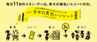 黄色いレシートキャンペーン