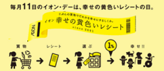 イオン幸せの黄色いレシートキャンペーン