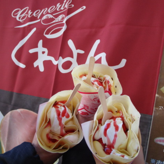5月キッチンカー【クレープくれよん】出店日のご案内