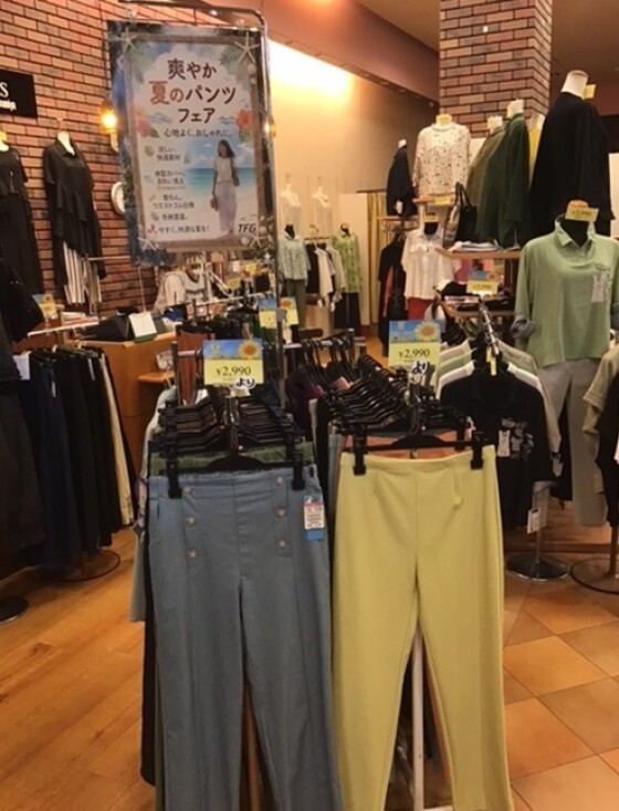 さわやか夏のパンスフェア＆ブラウスフェア開催中！