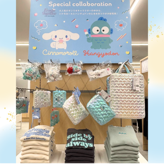 サンリオキャラクターとのコラボが新発売🩵