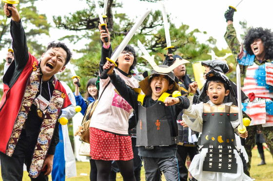 10/13（月・祝）　チャンバラ合戦