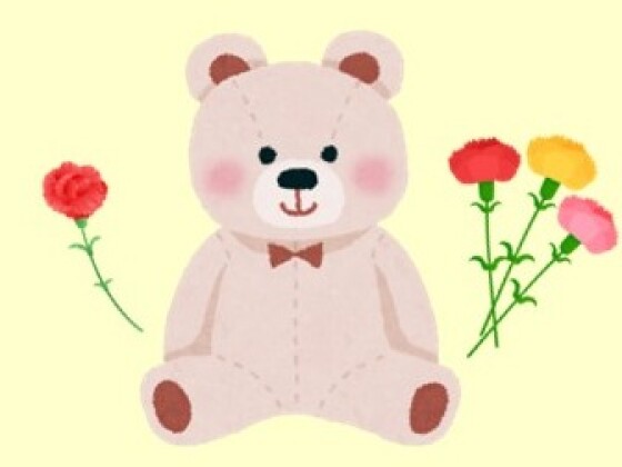 母の日工作　母の日にオリジナルくまさんをプレゼントしよう♪