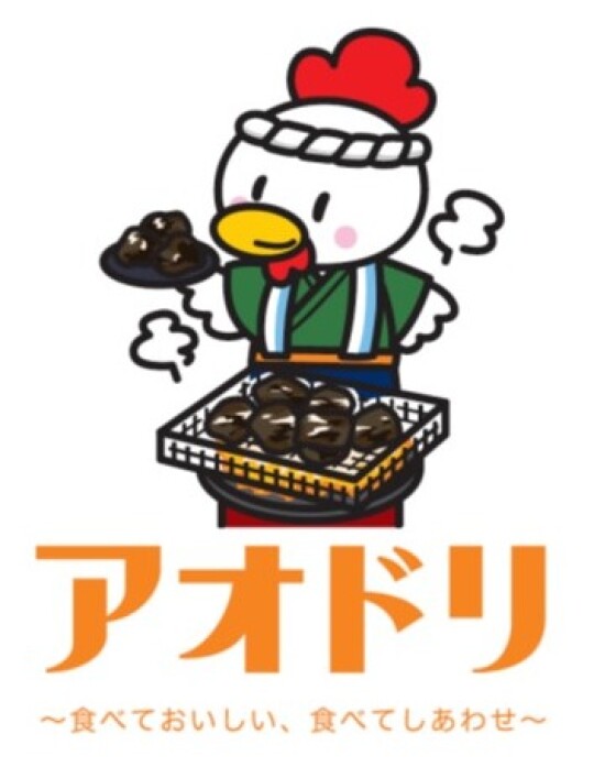 鶏の炭火焼き 実演販売