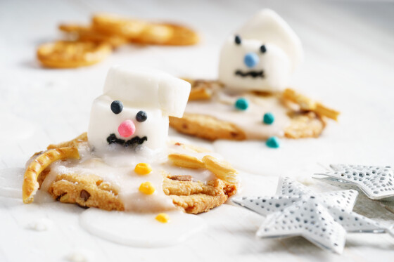 子供簡単料理体験　クリスマスキャラクターを作ろう