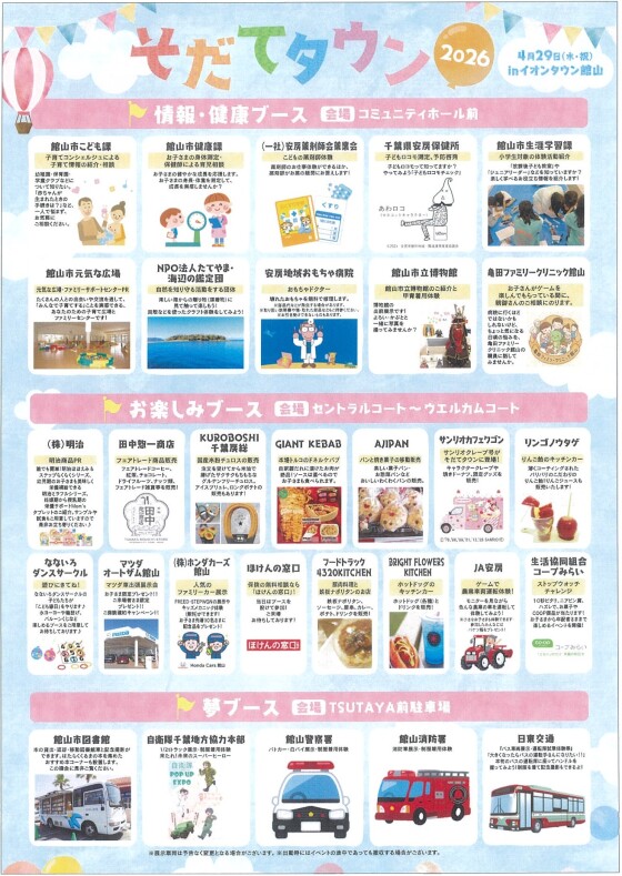 そだてタウンinイオンタウン館山