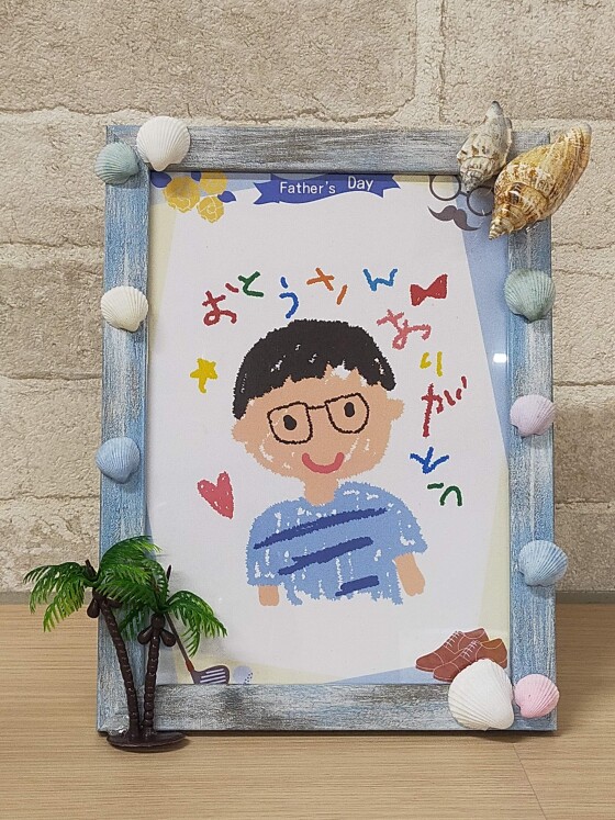 父の日に送ろう！メッセージスタンドづくり