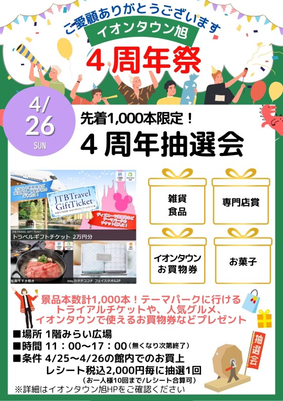 【4周年祭】記念抽選会