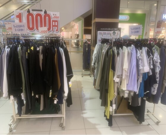 催事：婦人服販売