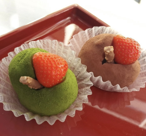 大人気の🍓いちご大福　ゑびすやさん出店🎉