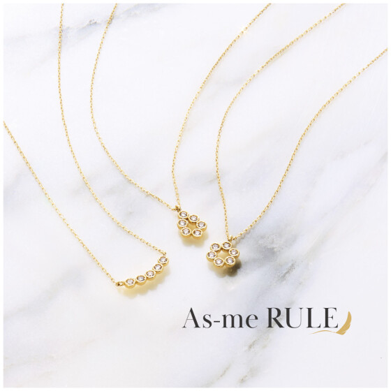 As-me RULEに新作ネックレスが登場！