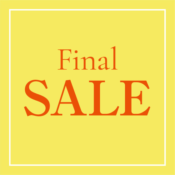 Final sale 開催中！