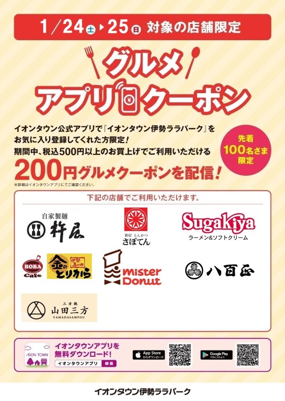 グルメアプリクーポン