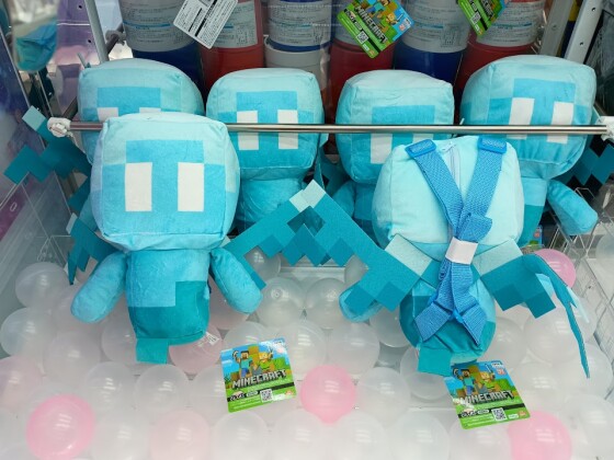 ✨新着景品情報✨マインクラフト　アレイぬいぐるみリュック