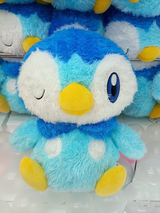 ✨新着景品情報✨ポケットモンスター　めちゃもふぐっと　くつろぎタイムぬいぐるみ　ポッチャマ