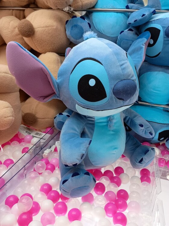 ✨新着景品情報✨ディズニー　スティッチ　スーパーラージぬいぐるみ　おすわりＶｅｒ．