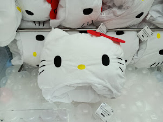 ✨新着景品情報✨サンリオキャラクターズ　ふわもふなりきり帽子－ハローキティ－