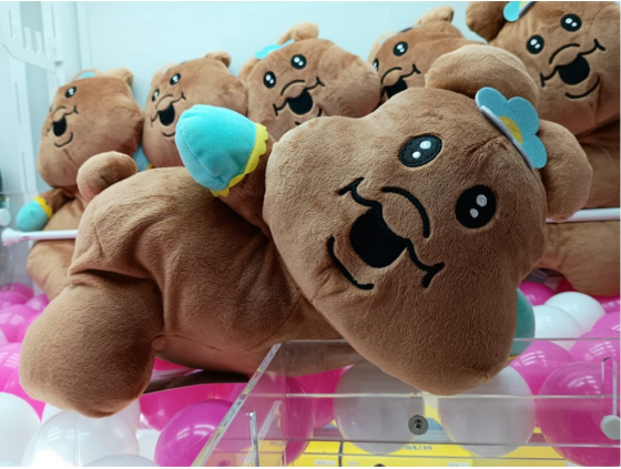✨新着景品情報✨んぽちゃむ こんがり日焼けBIGぬいぐるみ