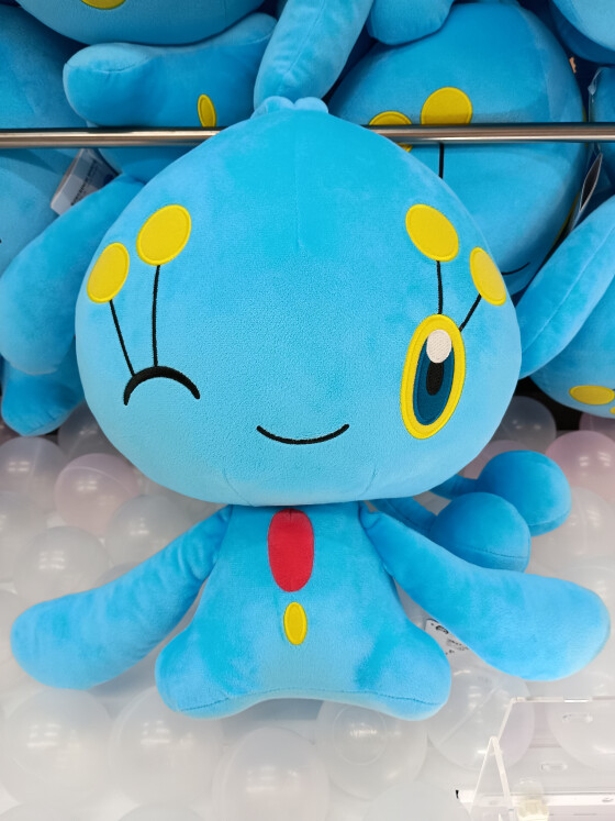 ✨新着景品情報✨ポケットモンスター めちゃもふぐっと カラーセレクションぬいぐるみ blue～マナフィ～