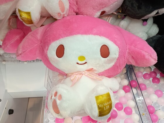 🎈おすすめ景品情報🎈マイメロディ　超超ＢＩＧぬいぐるみーアニバーサリーー