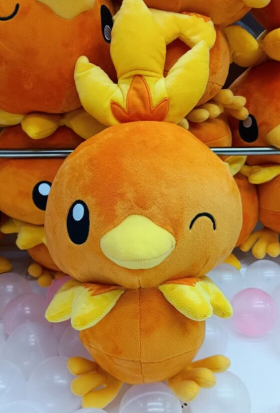 ✨新着景品情報✨ポケットモンスター　めちゃもふぐっとぬいぐるみ　アチャモ　ウインクｖｅｒ．