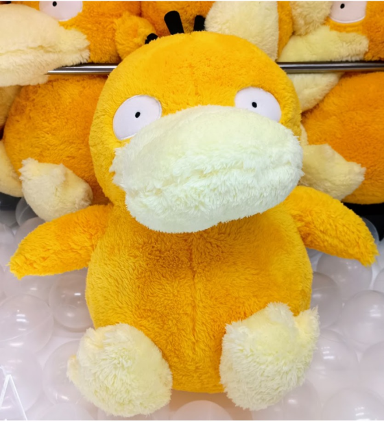 ✨新着景品情報✨ポケットモンスター　めちゃもふぐっと　ほっこりいやされぬいぐるみーコダックー