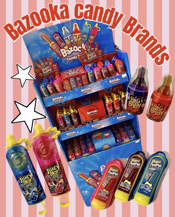 楽しいキャンディ🍬🍭Bazooka candy Brands！🌈