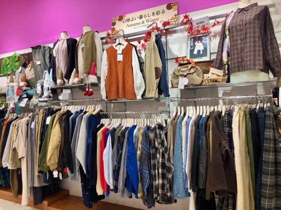 秋、冬物アパレル入荷🍂