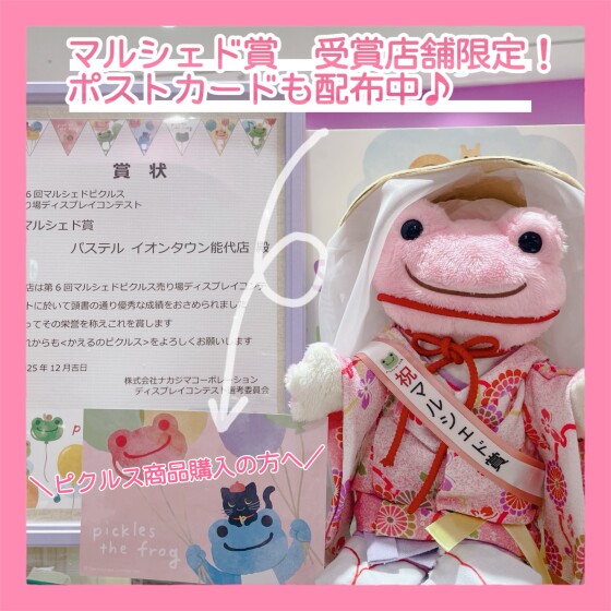 かえるのピクルス ディスプレイコンテスト🐸🌈マルシェド賞受賞✨✨