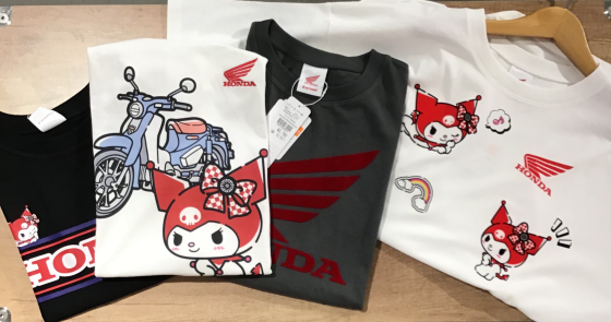 HONDA✖️kuromiコラボTシャツ入荷🎵