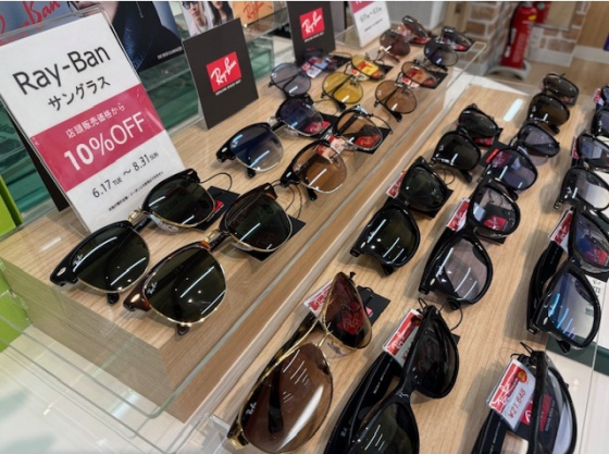 サングラス　クリアランセール　開催中🕶️🎶