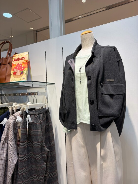 秋物新作、続々入荷