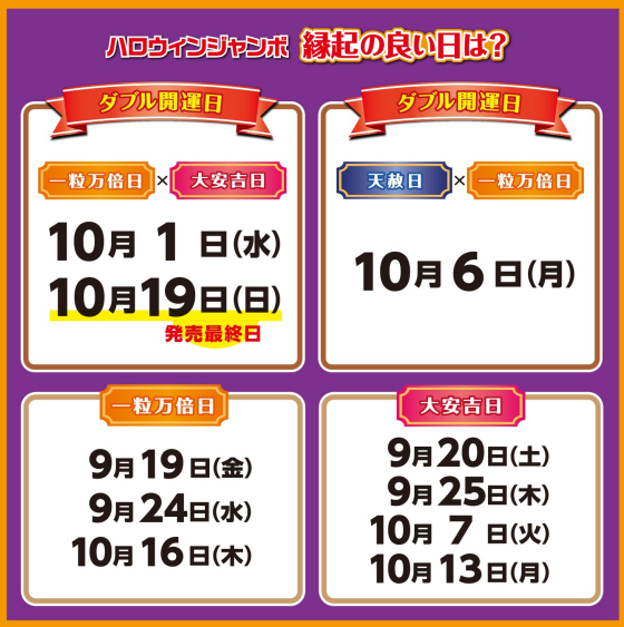 ☆縁起のよい日に宝くじ☆