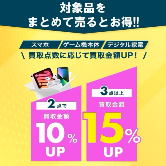 ゲオの買取キャンペーン💥