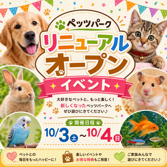 リニューアルオープンイベント🎉第2弾‼️