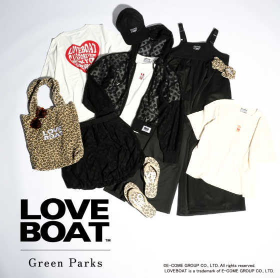 🖤情報解禁！LOVEBOAT × Green Parks🖤