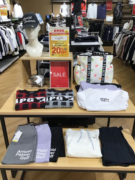 ⛳️アーノルドパーマー🏌️‍♀️ゴルフウエア2点以上購入で20%OFF