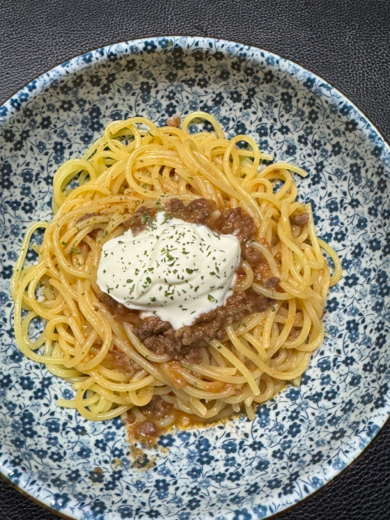 秋限定パスタに国産牛ボロネーゼが仲間入りしました！