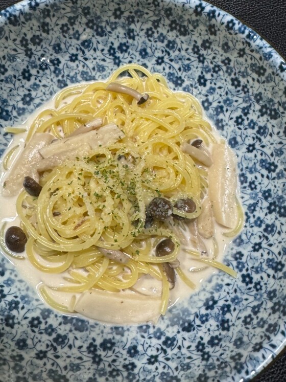秋のパスタと秋限定の生麺の紹介