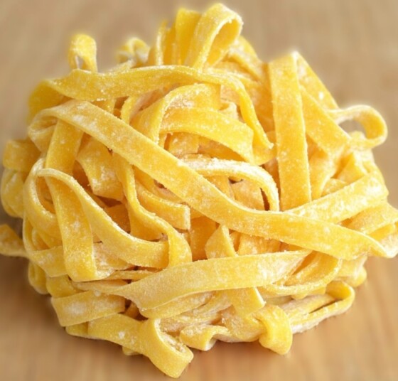 秋のパスタと秋限定の生麺の紹介