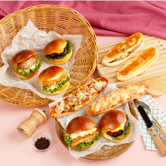 4月新商品「もちもちベーグルフェア」＆「春のグルメパンフェア第2弾」！！