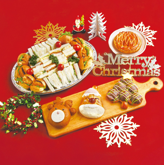 12月新商品「クリスマスパン」＆「濃厚！贅沢！冬のグルメパンフェア」！！