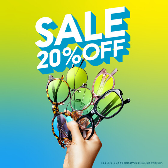 欲しかったアイテムを、特別価格で。JINS GW SALEがスタート！