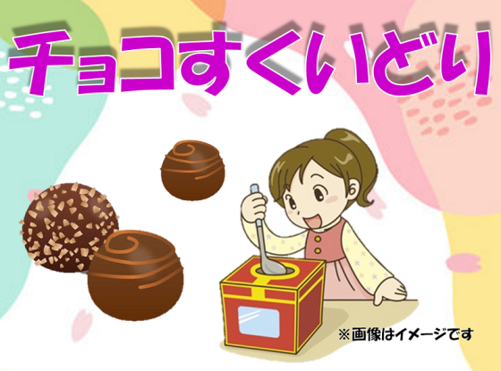 ♬チョコすくいどり♬