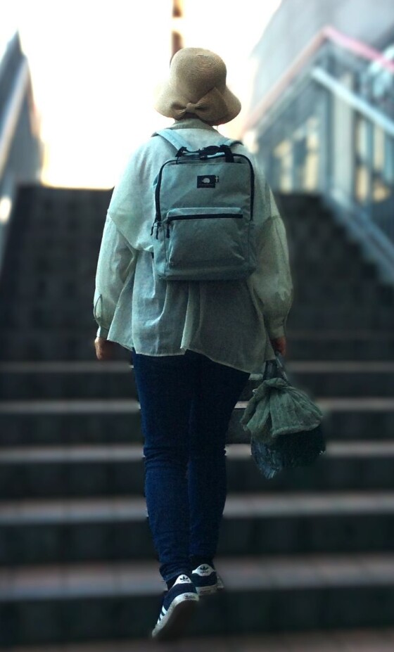 リュックで活動的に！