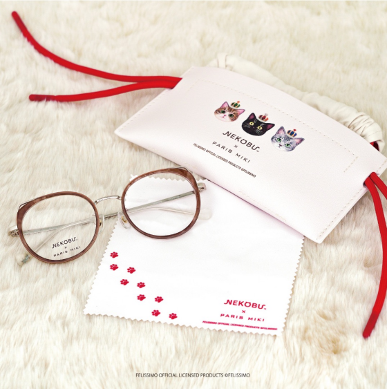 フェリシモ「猫部」× パリミキのメガネフレーム第三弾登場！