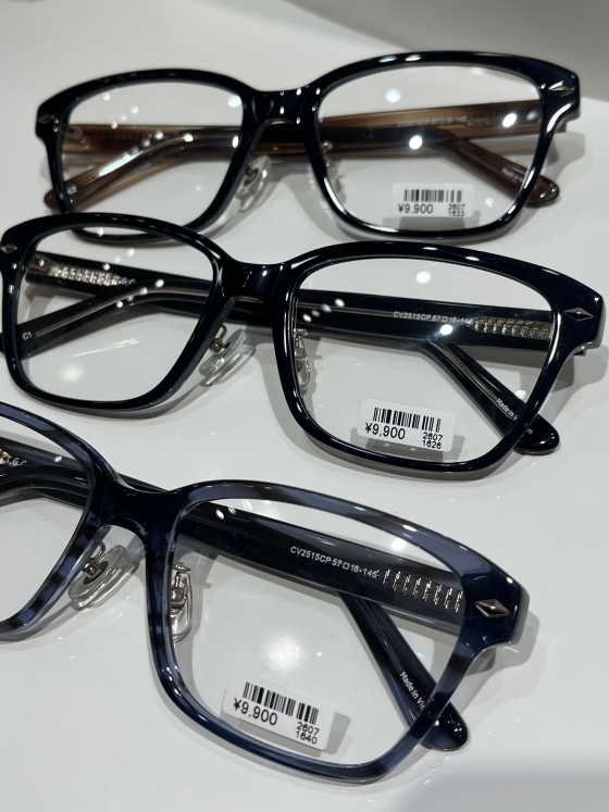 【メガネ】新作多数入荷しました！